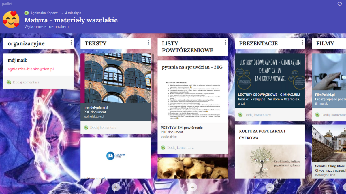 Powtarzamy! Jak zorganizować własne materiały?