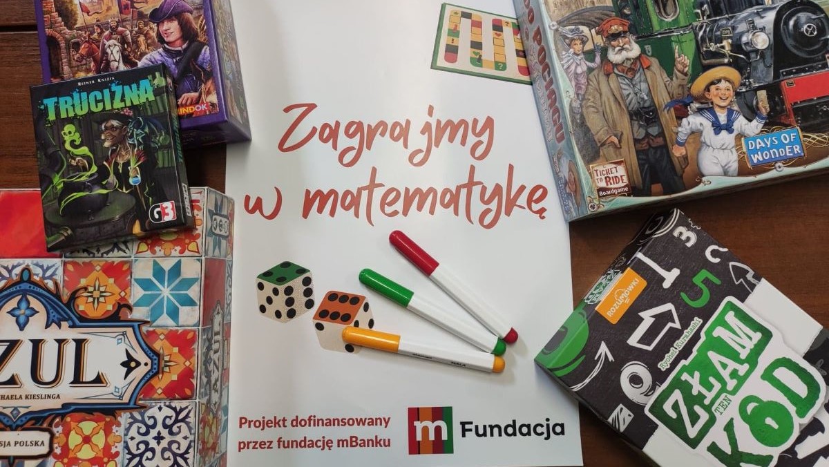 Październikowe planszówkowanie – „Zagrajmy w matematykę”